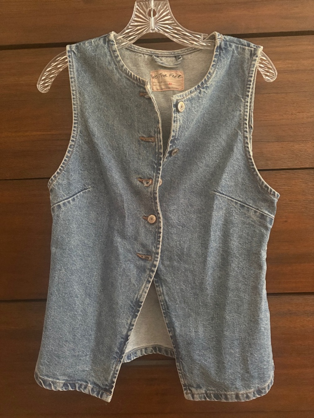 Denim vest
